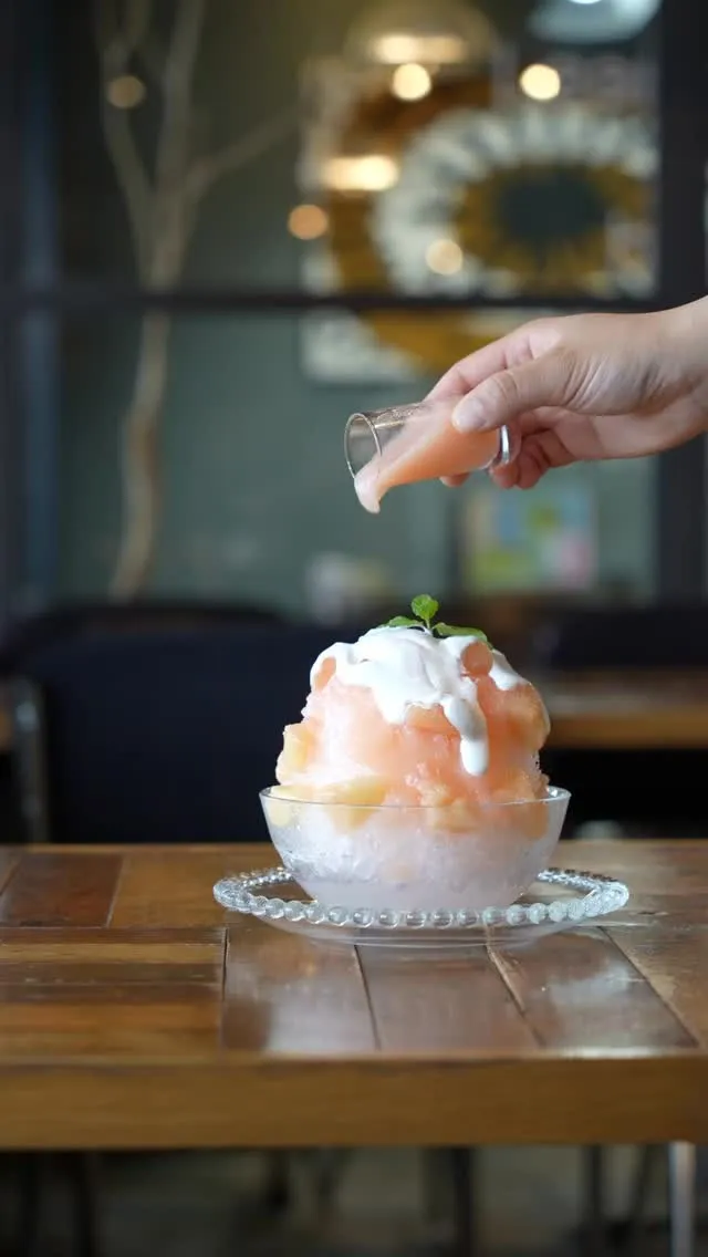 【夏オススメのかき氷🍑】